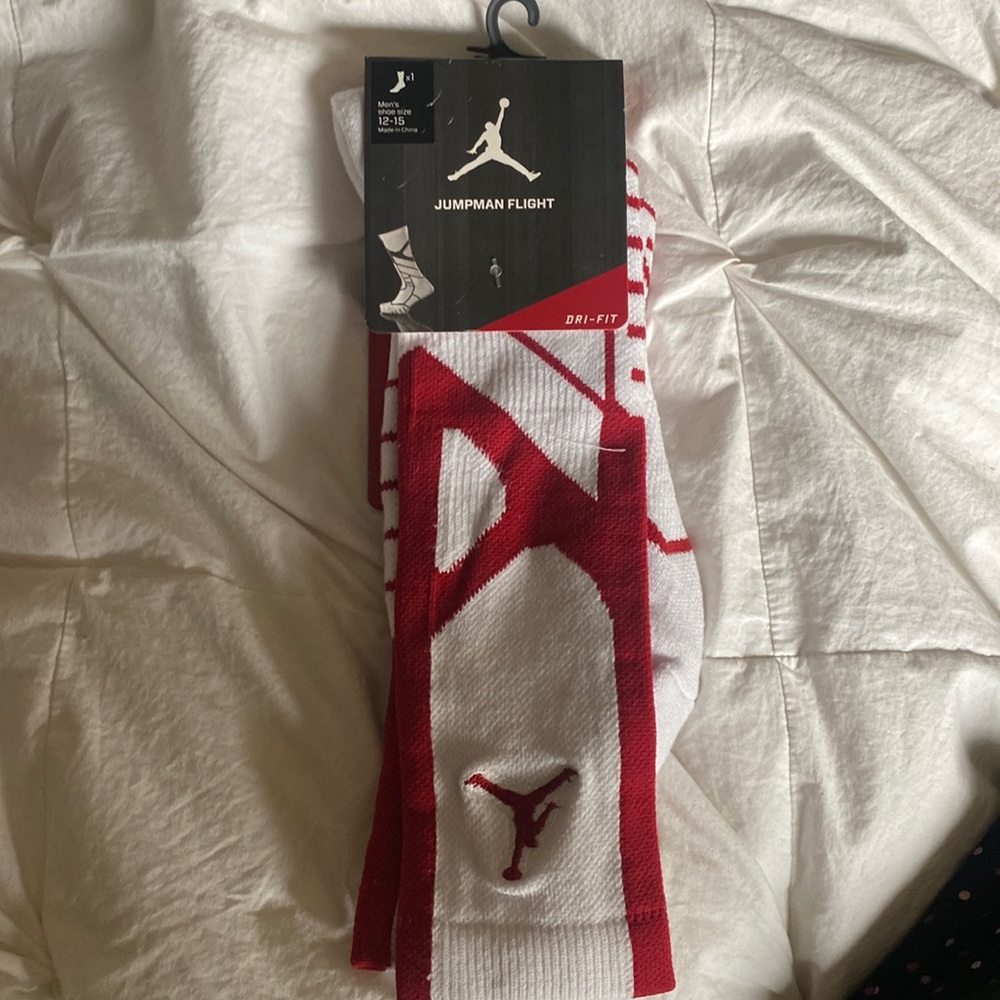 Brand new jumpman flight 12-15, 6-8, and 8-12 mens shoe size socks drifit